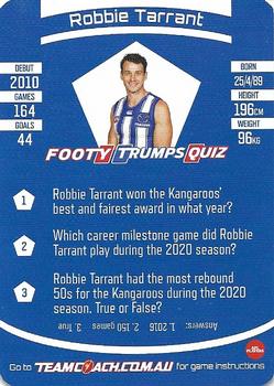 2021 Team Coach AFL #41 Robbie Tarrant Back